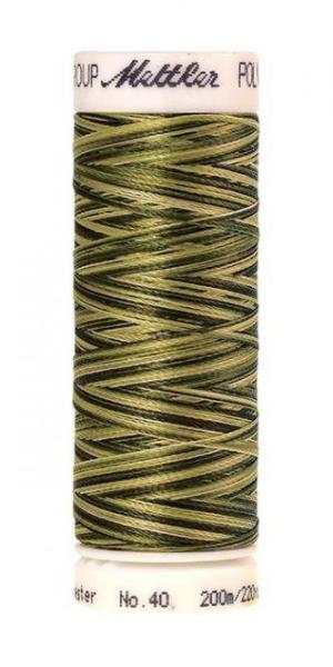 Spule Poly Sheen Multi Mossy Tones, bunt mit Oliv, Hellgrün und Khaki